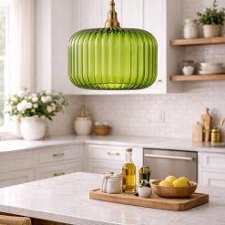 גוף תאורה תלוי ירוק AMR 2