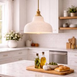 מנורת קש לבנה AMR 976W