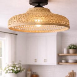 מנורת קש צמודת תקרה AMR 2046