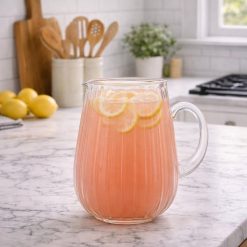 קנקן זכוכית גדול פסים AMR 1