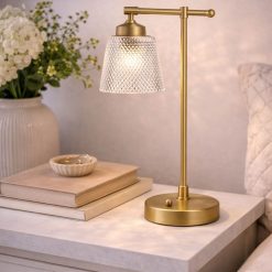 מנורה שולחנית סילבר+AMR 709