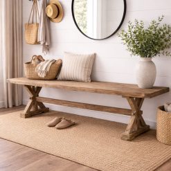 Camelon ספסל אבירים מעץ מלא BRO