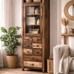 ארון מגדל עץ דגם וינדיה MUK